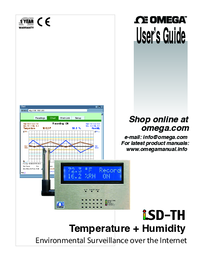 Thumbnail of document Manual - ISDTHP-5-CAL-3-HU Environmental Monitoring & Recording over the internet
